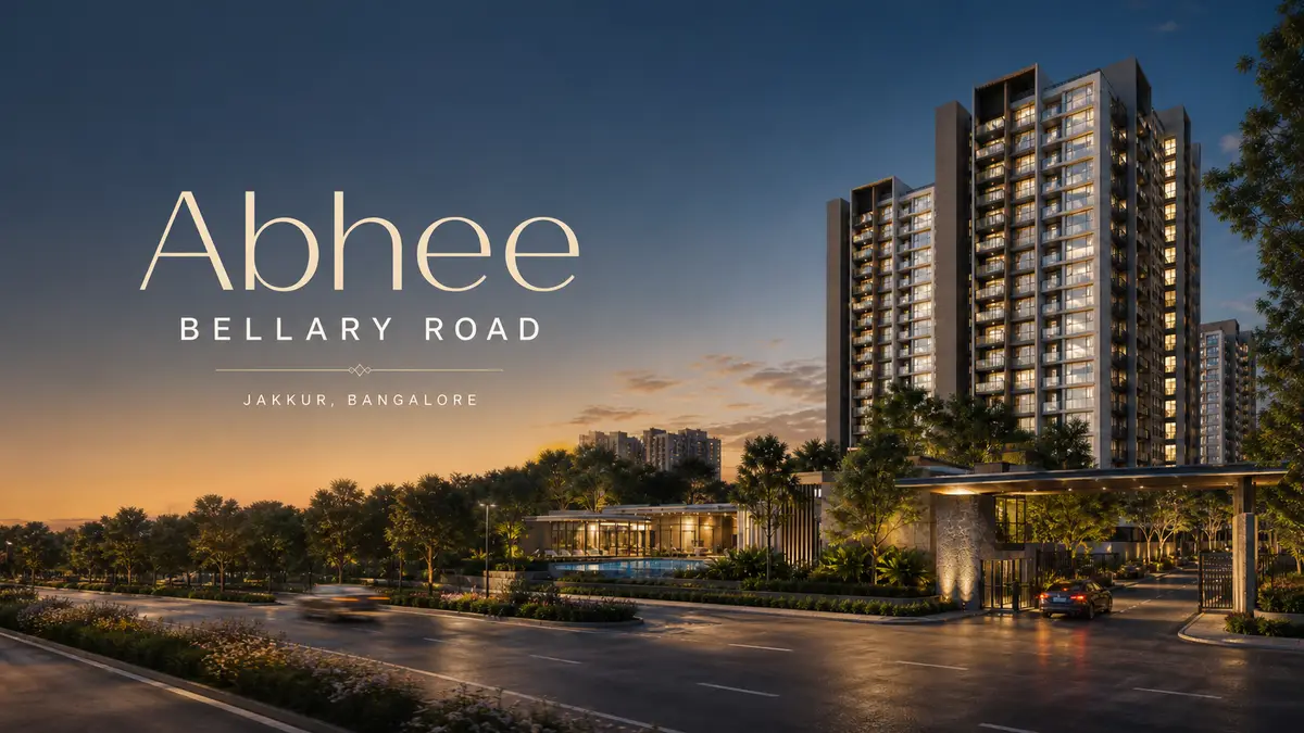 Abhee Bellary Road project exterior reference image